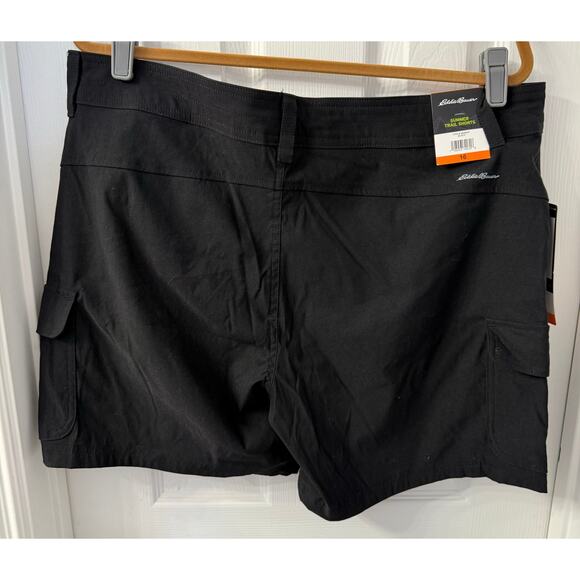 Eddie Bauer Summer Trail Shorts Size 16 - 6 Cargo Pockets UPF 30+ NWT - Picture 4 of 7